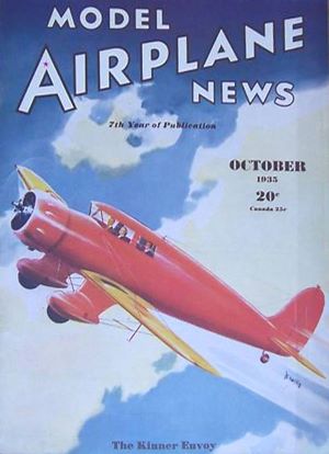 Model Airplane News October 1935